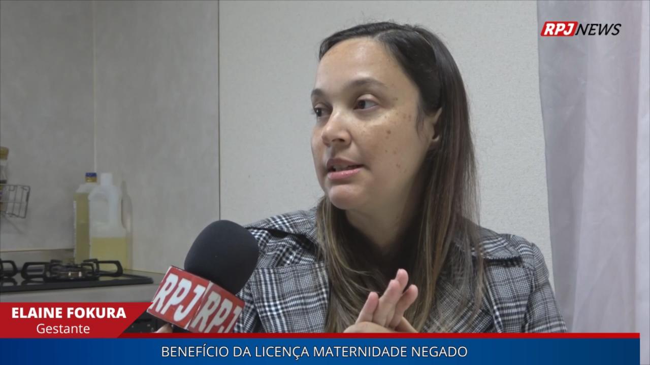 Gestante teve benefício da licença maternidade negado