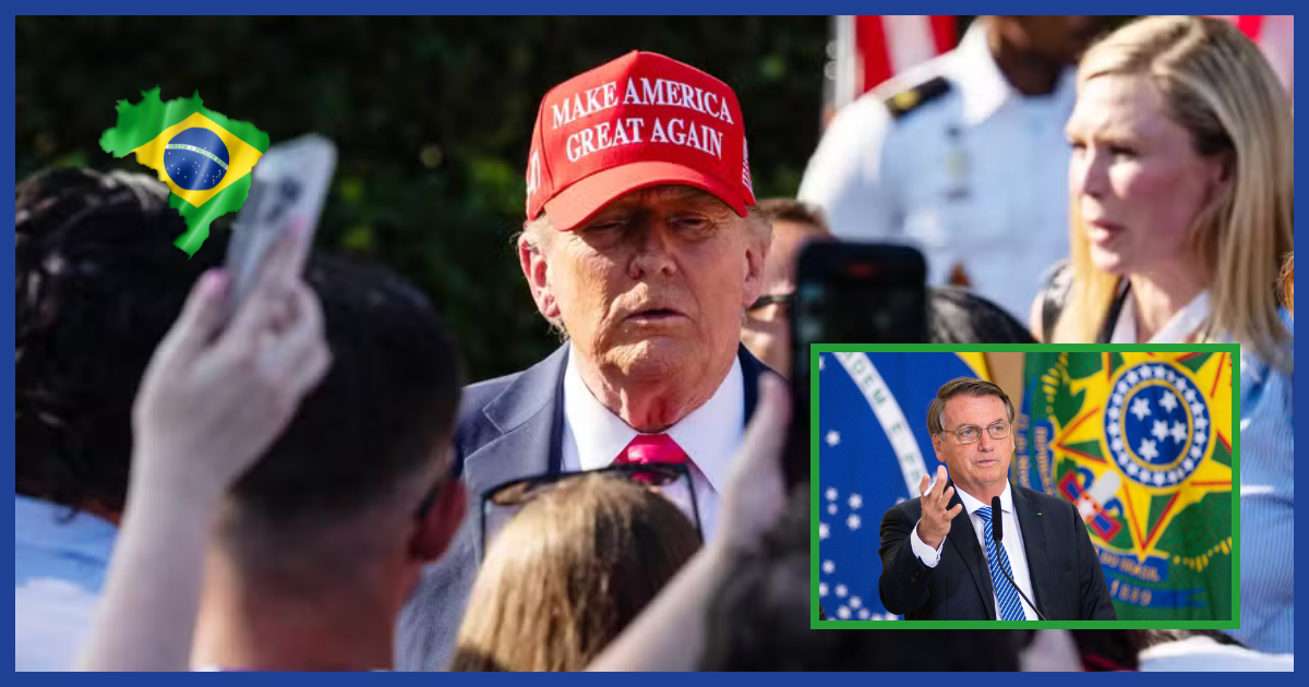 Declaração de Trump em defesa de Bolsonaro repercute na imprensa internacional, que destaca 'choque' com Lula