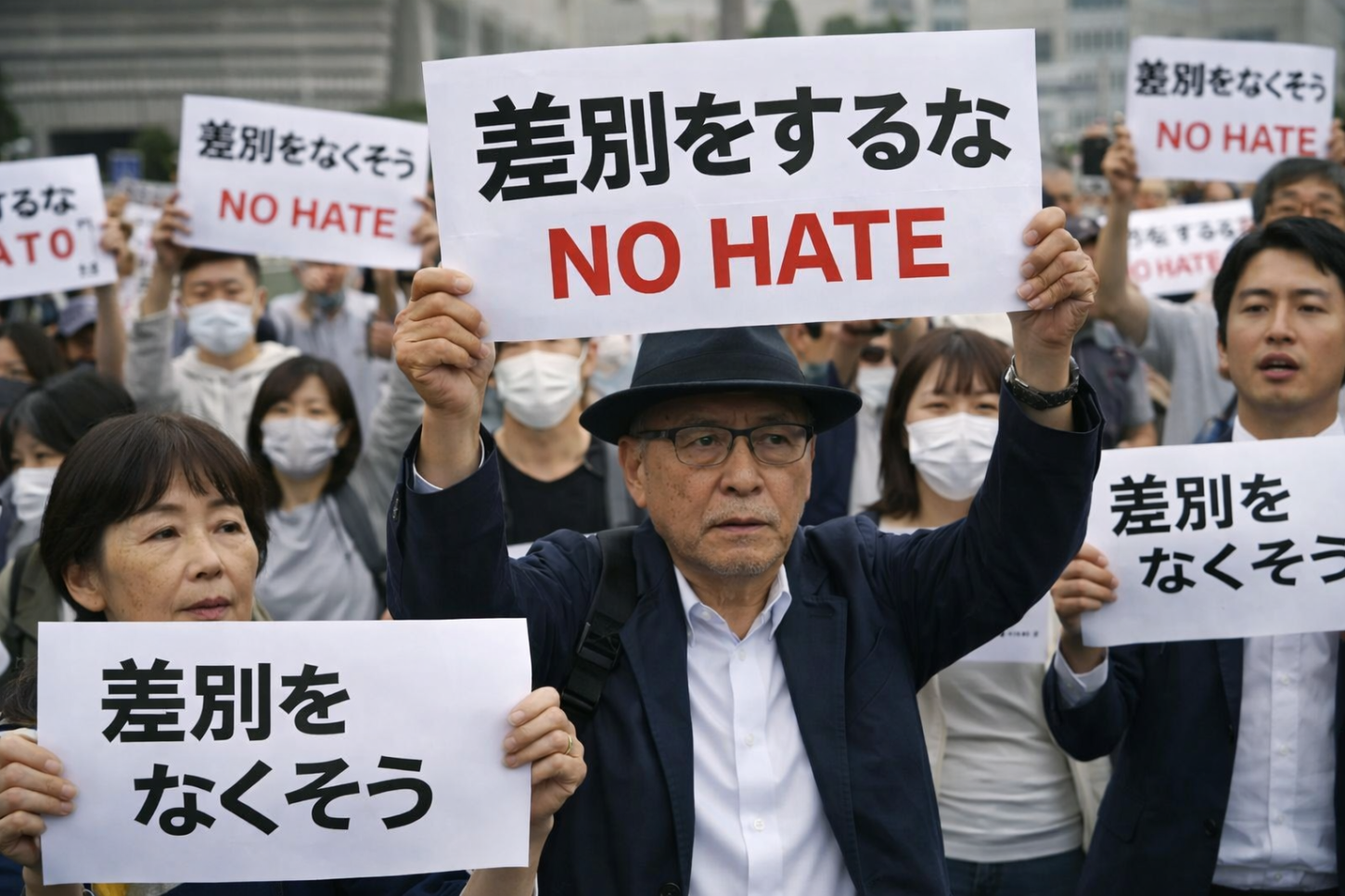 PROTESTOS EM TÓQUIO EXPÕEM ESCALADA DE DISCRIMINAÇÃO CONTRA ESTRANGEIROS EM MEIO À CAMPANHA ELEITORAL