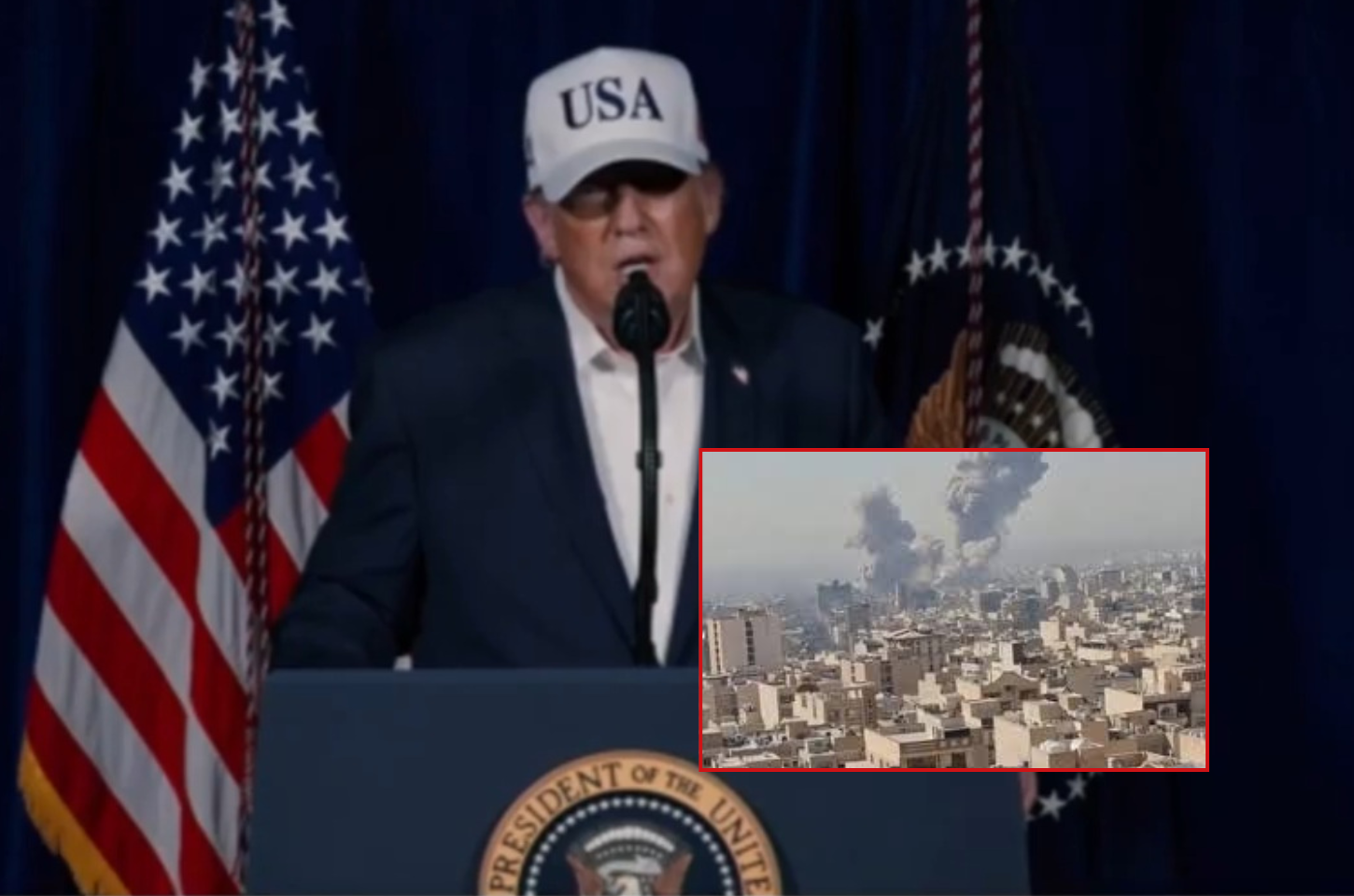 Trump convoca povo iraniano a assumir controle do governo após ofensiva militar conjunta com Israel