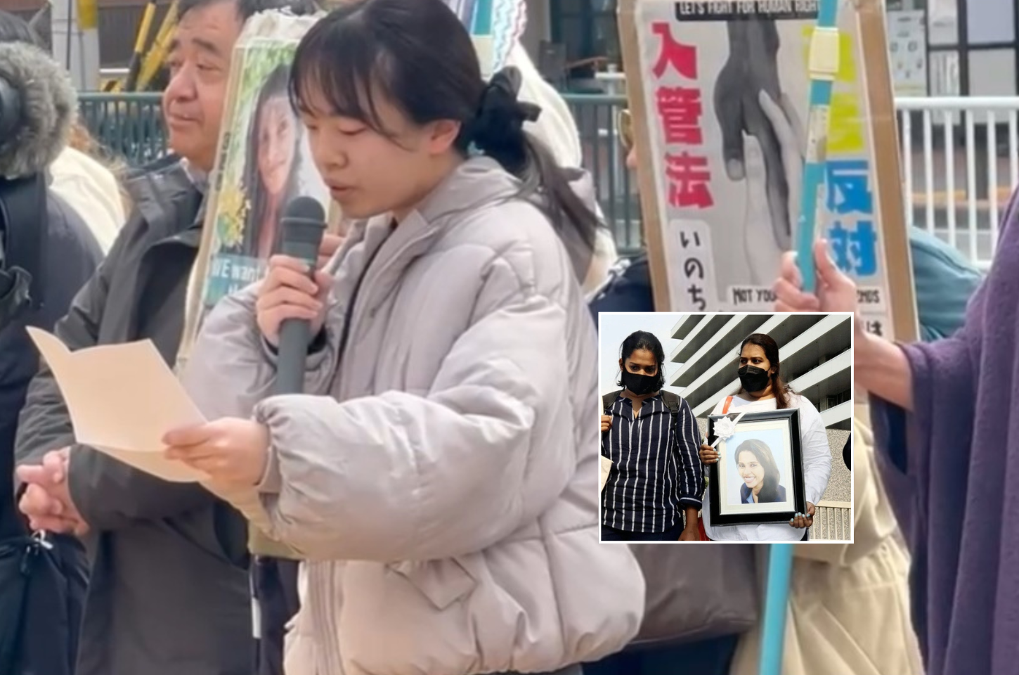 Família de sri-lankesa morta sob custódia presta homenagem e cobra justiça em Nagoya