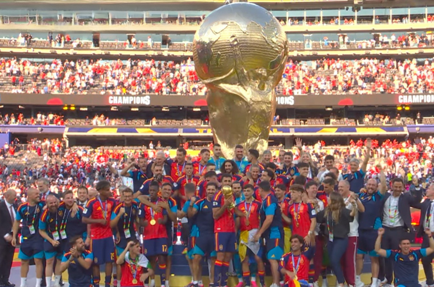 SELEÇÃO DA ESPANHA-CAMPEÃ MUNDIAL