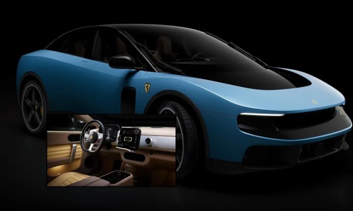 Ferrari lança primeiro carro 100% elétrico e divide opiniões entre fãs da marca