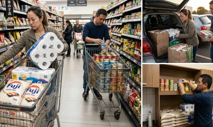 TENSÃO GLOBAL ATINGE O JAPÃO: gasolina dispara e alimentos entram no radar da crise
